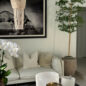 Parthenon Planter with 7′ Shady Lady Tree