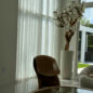 10ft White Magnolia Tree in Glossy Beige St. Tropez Planter