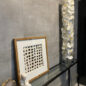Glass Cylinder With White Phalaenopsis Orchids