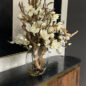 16″ Moon Vase With Magnolias