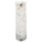 Glass Cylinder With White Phalaenopsis Orchids